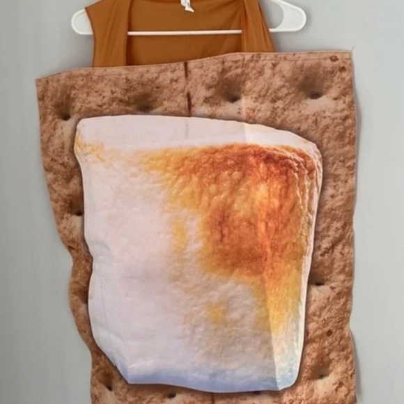 S'mores Costume Set - Marshmallow and Chocolate - Picture 2 of 4